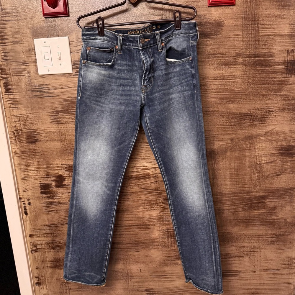 American eagle slim straight jeans
